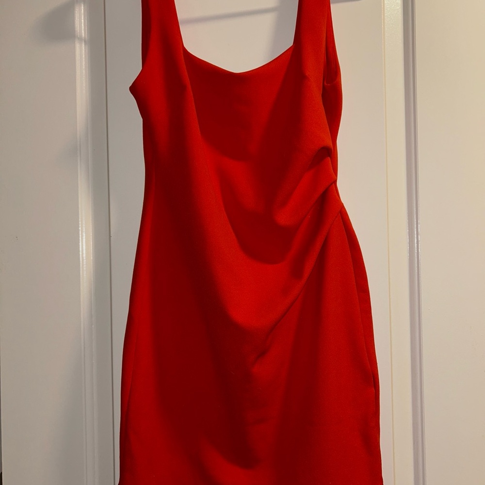 H&M Vibrant Red Mini Dress